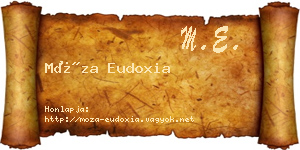 Móza Eudoxia névjegykártya